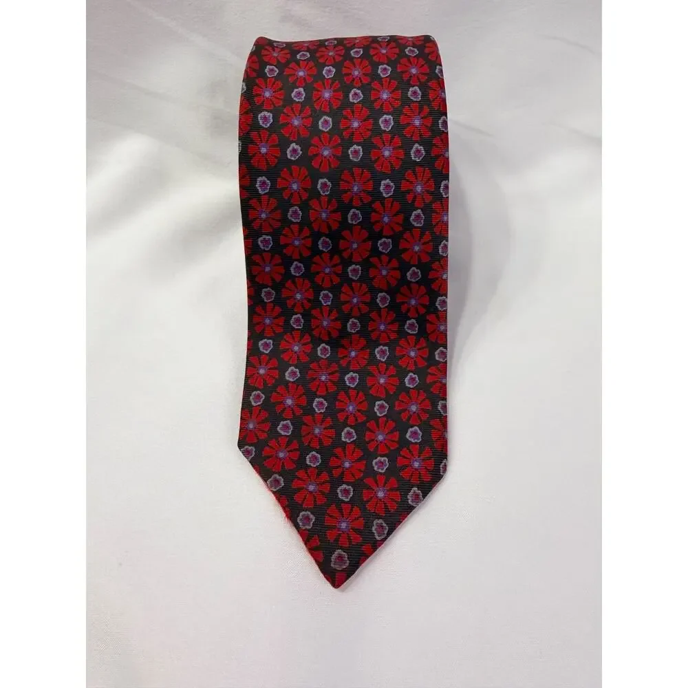 Vintage Brioni Roma Silk Tie 2.75